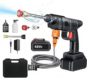 Hidrolavadora inalámbrica 48V portátil Casaromashop - pistola de presión sin cables